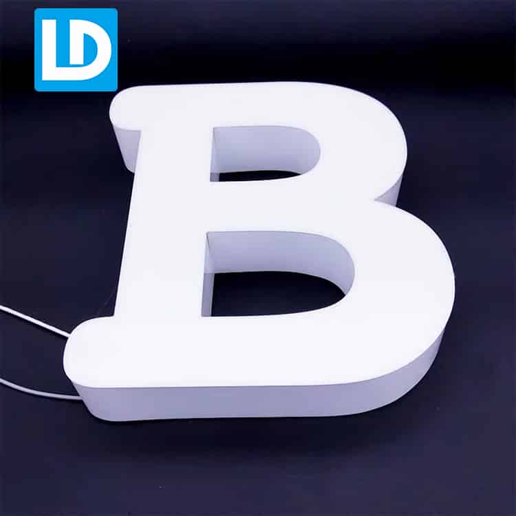 Small Acrylic Letters Mini Solid Type LED Signage Manufacturer