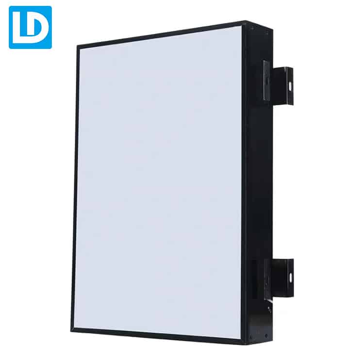 Outdoor Wall Mount Rectangle Projecting LED Lightbox