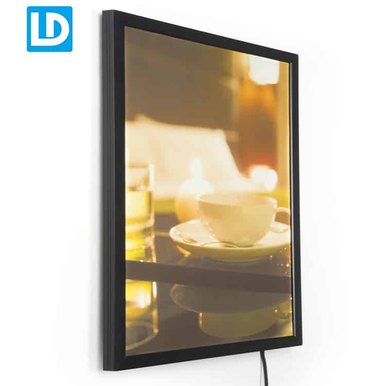 Aluminum Frame Light Box Illuminated LED Display