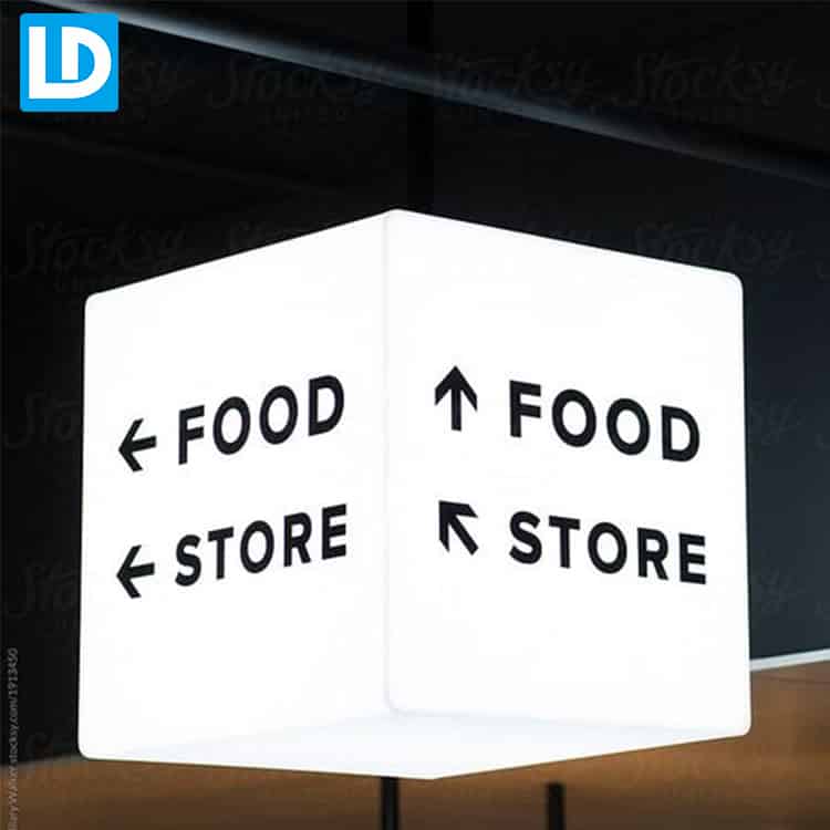 Lightbox Shop Sign  Acrylic Light Box Signage - Lindo Sign