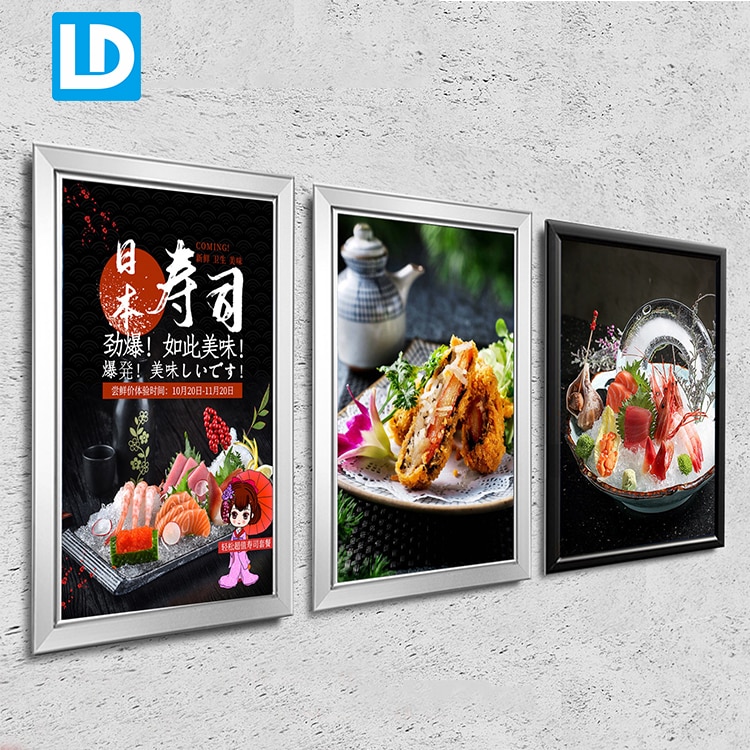 Led Menu Board Illuminated Ultra Slim Light Box Display • Lindo Signage