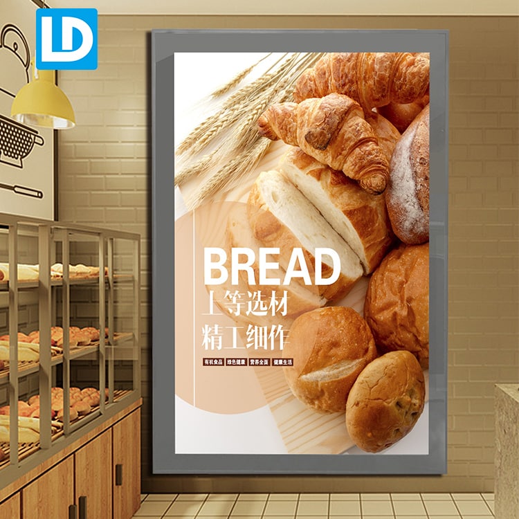 Wall Mount LED Illuminated Menu Slim Lightbox