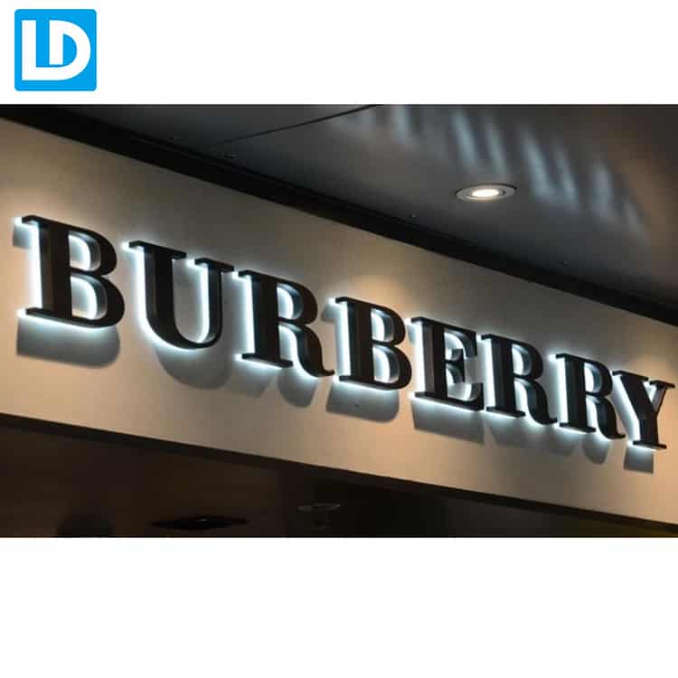 Outdoor Sign Backlit Commercial Illuminated Channel Letter