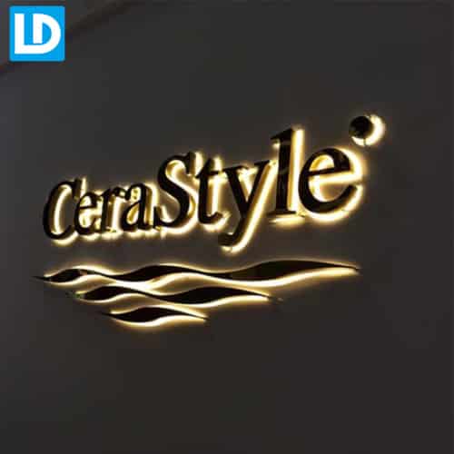Custom LED Signage Acrylic Reverse Channel Letters Sign