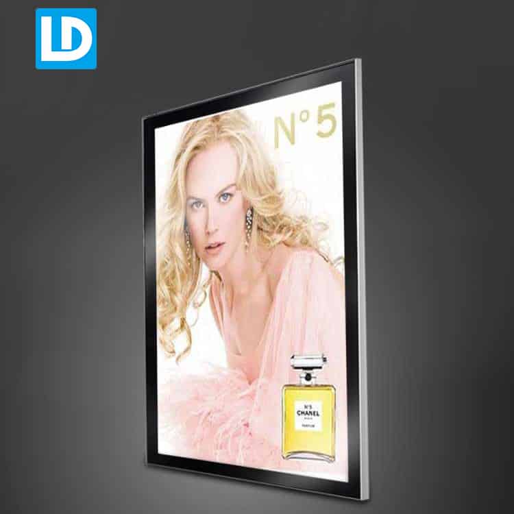 LED Magnetic Poster Frame Sign Ultra-thin Light Box