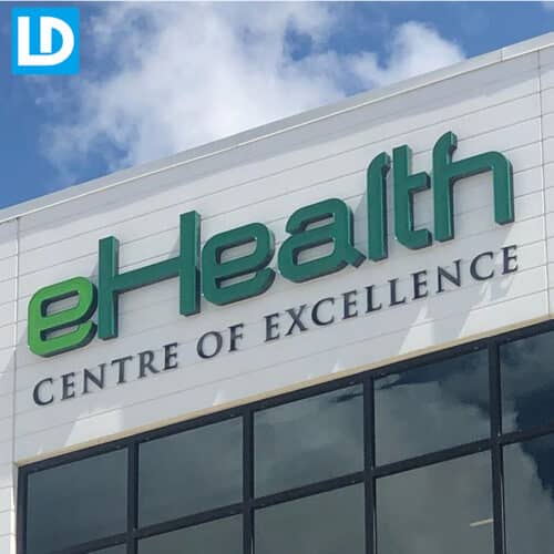 Stainless Steel Metal Exterior Sign LED 3D Channel Letters