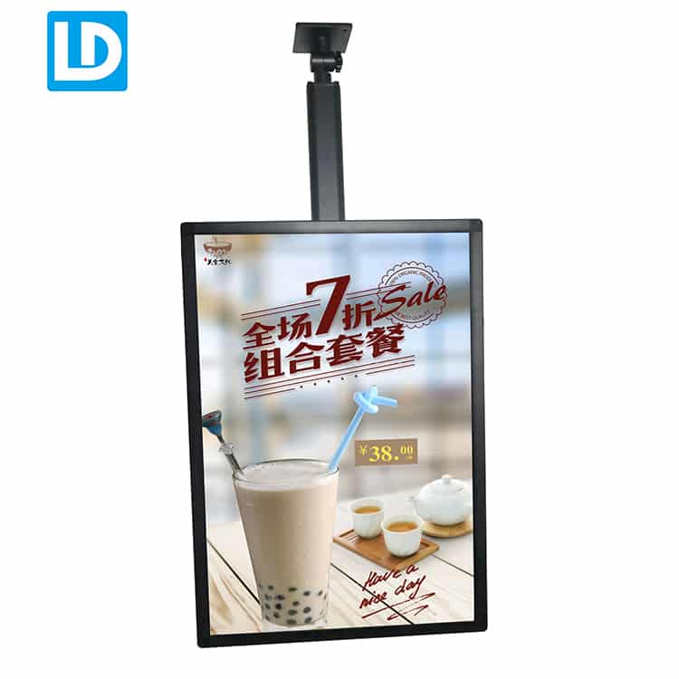 Light Box for Menu with Magnetic Aluminum Frame
