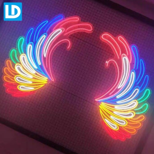 Custom Neon Sign Illuminated Interior Lighting Decoration
