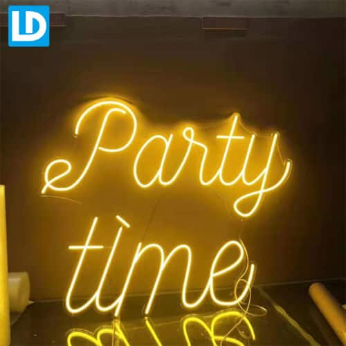 Neon Signages Custom Yellow LED Letter