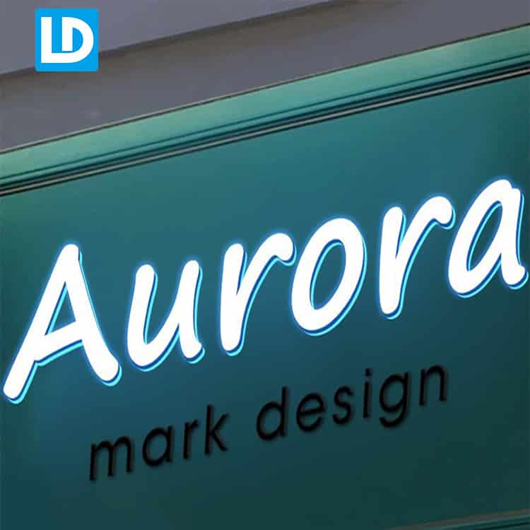 Store Front Commercial Frontlit and Backlit Channel Letter Signage for Advertising