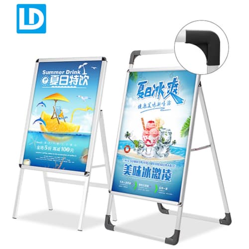 A frame Sign Stand Outdoor Poster Holder for Sale