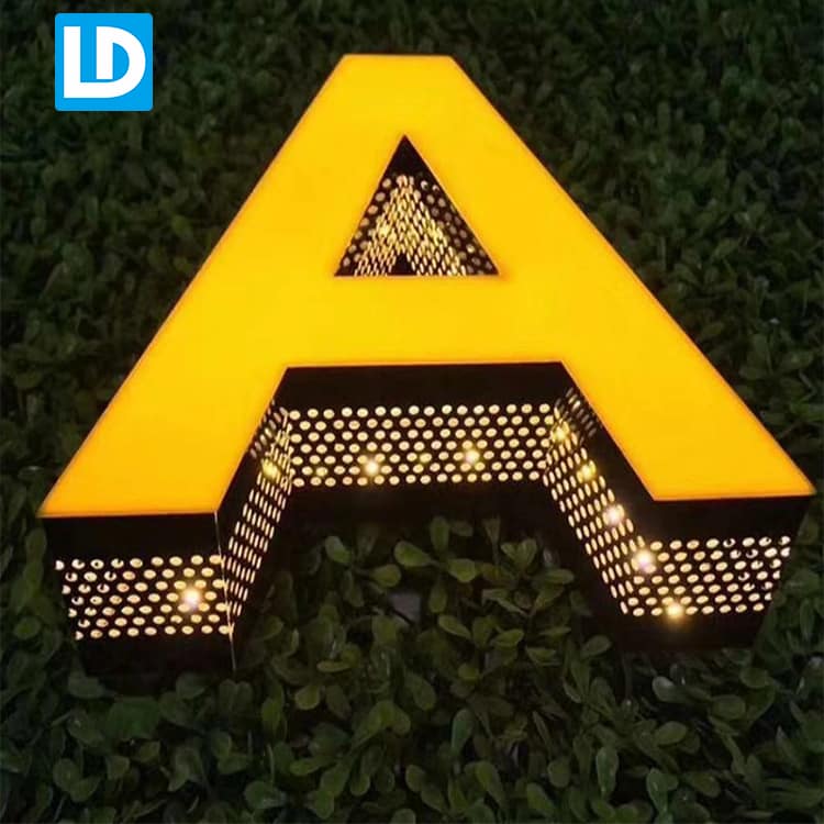 Light Box Letter  Illuminated Back Lit Channel Letters - Lindo Sign