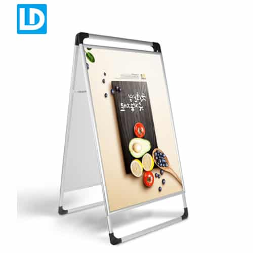 Custom A Frame Sign Double Side Metal Poster Board