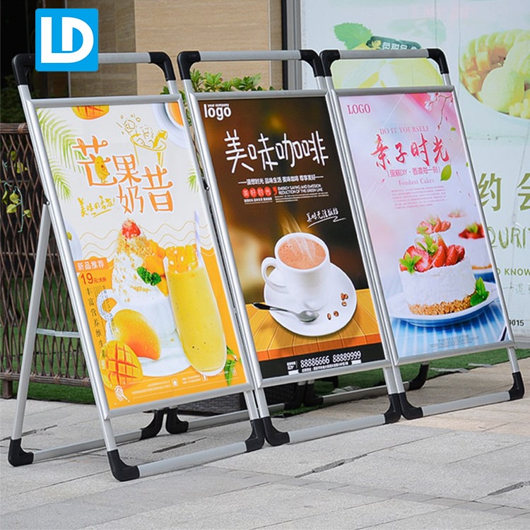 Aluminum Display Stands for A1 Display Poster Stand - China a Board and  Pavement Sign price