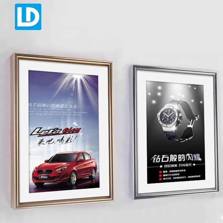 Aluminum Picture Frames Poster Display