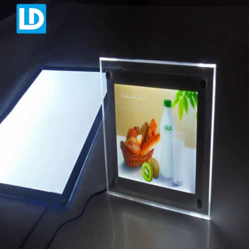 Custom Crystal Light Boxes for LED Poster Display