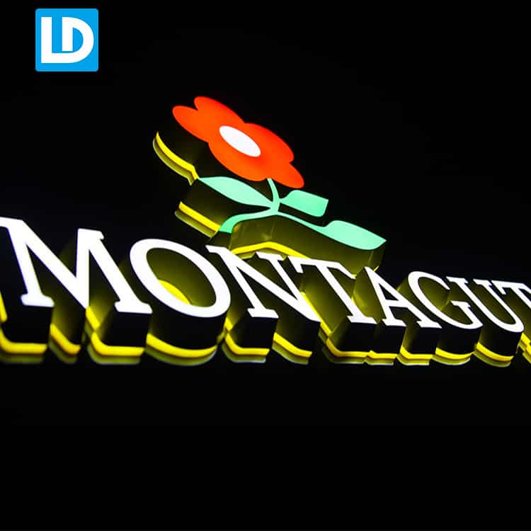 Custom Acrylic Letter Exterior Waterproof LED Signage