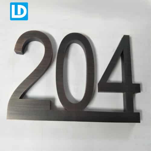 Dimensional Letter | 3D Letter Sign Stainless Steel Material
