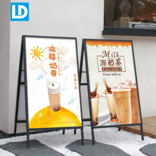 Outdoor Sidewalk Signs Poster Stand A Frame