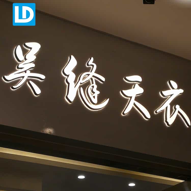 LED Mini Letter 3D Sign for Outdoor Shop Adverting