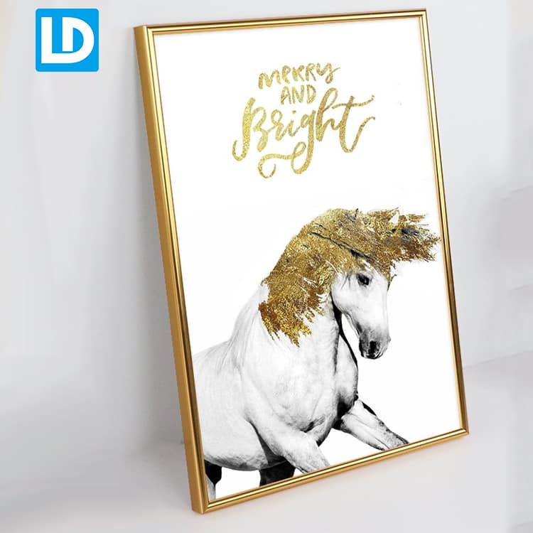 Gold Picture Frame 18x24 Sizes Sign