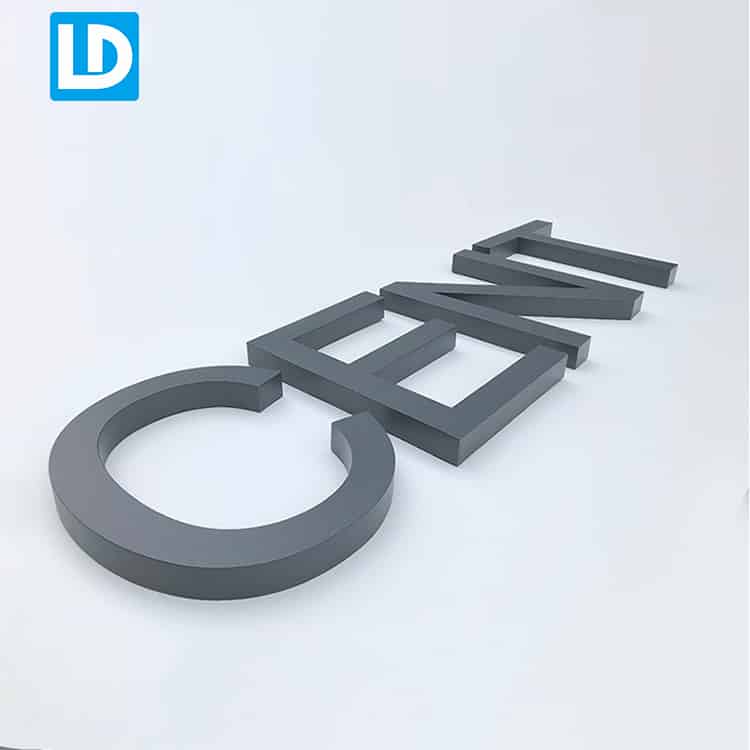 Dimensional Letter Signage 3D Exterior Signs