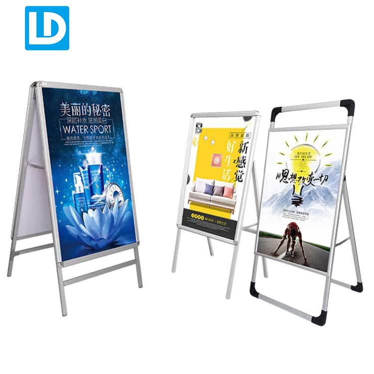A Frame Signs Outdoor Aluminum Metal Poster Frame