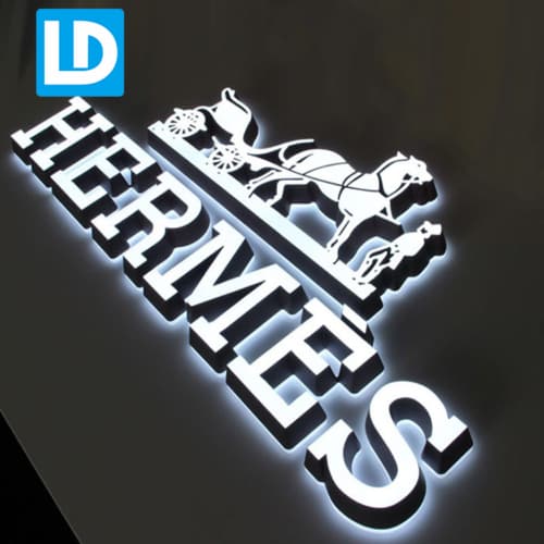 Internally Illuminated Sign LED White 3D Dimensional Signs