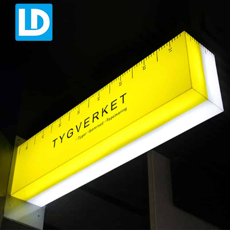 Acrylic Frameless Light Box Exterior LED Signage Board - Lindo Sign
