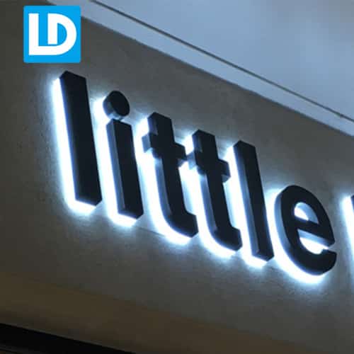 Illuminated Signage LED Outdoor Backlit Letter for Building