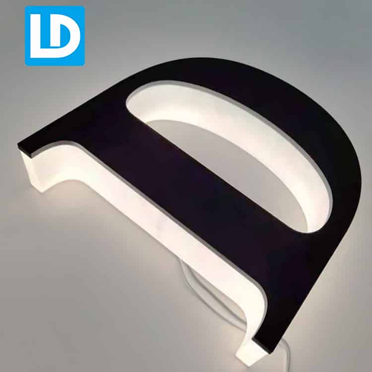 Small Acrylic Letters Mini Solid Type LED Signage Manufacturer
