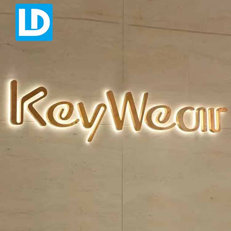 Illuminated Sign Advertising Channel Letter LED Advertising Board