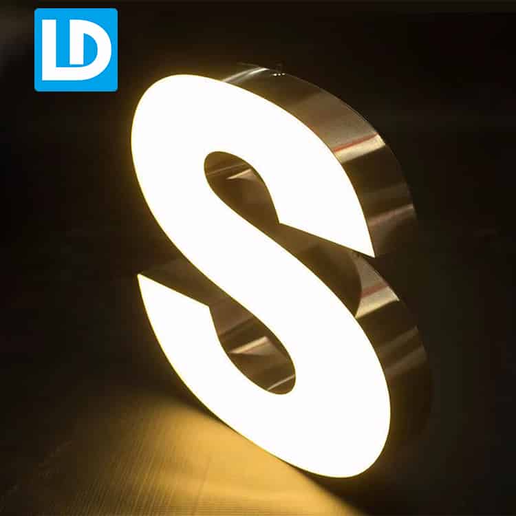 3D LED Letter Frontlit Acrylic Signage for Business