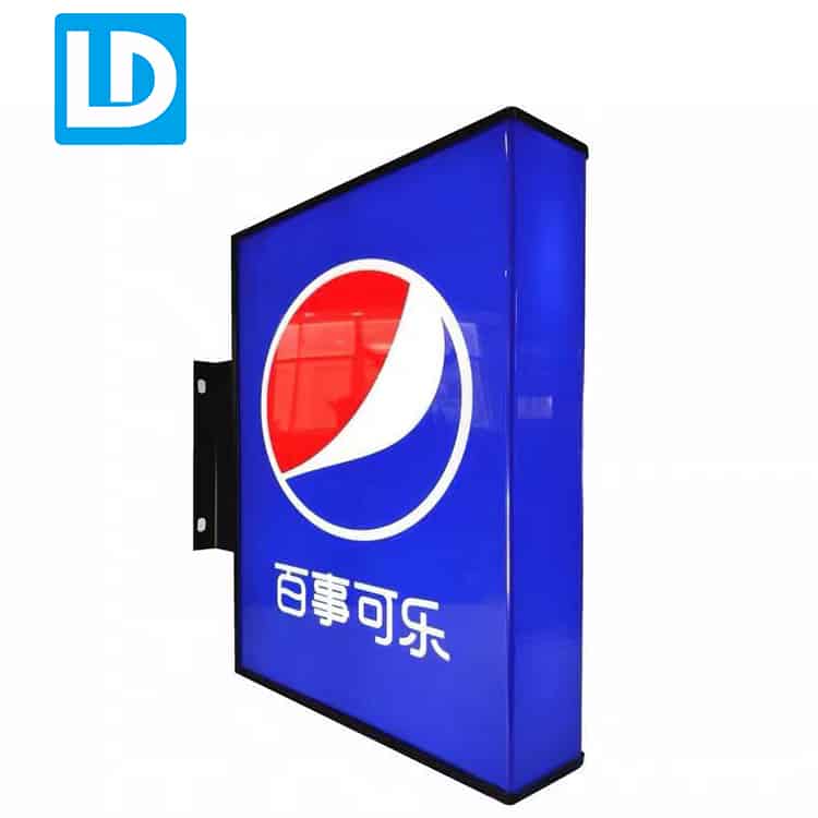 LED Blade Sign Illuminated Light Box Advertising Display