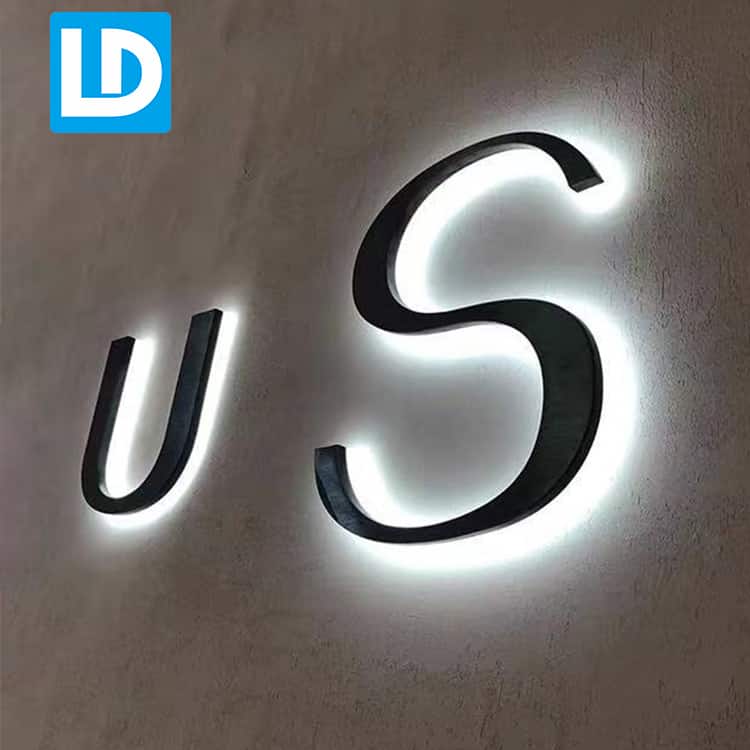 Lighted Signs LED Backlit Metal Letters