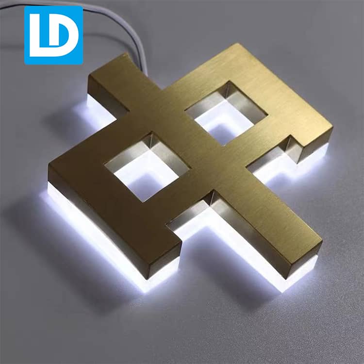 Metal LED Signs | Backlit Lobby Letters Maker