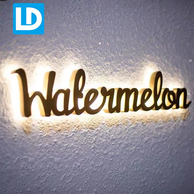 Backlit Office Signs DIY Illuminated Letters