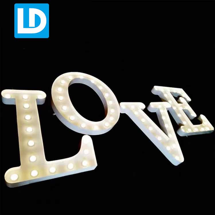 Light Up Love Letters | Marquee Sign Maker