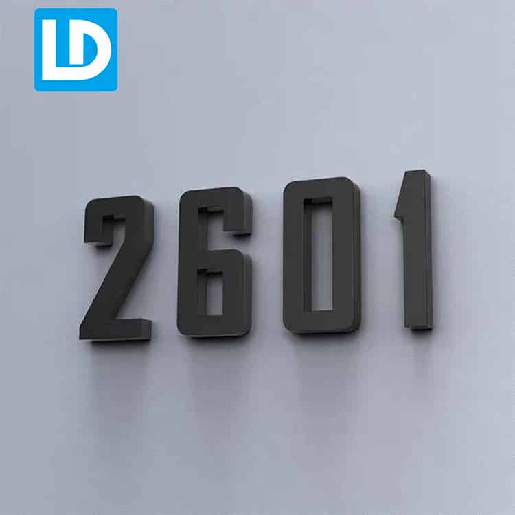 Stainless Steel House Numbers Address Signs