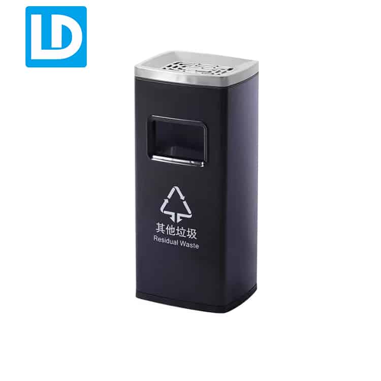 Black Waste Home Office Trash Can
