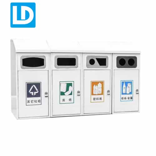 Commercial Bins Outdoor Stainless Steel Recycling Bins