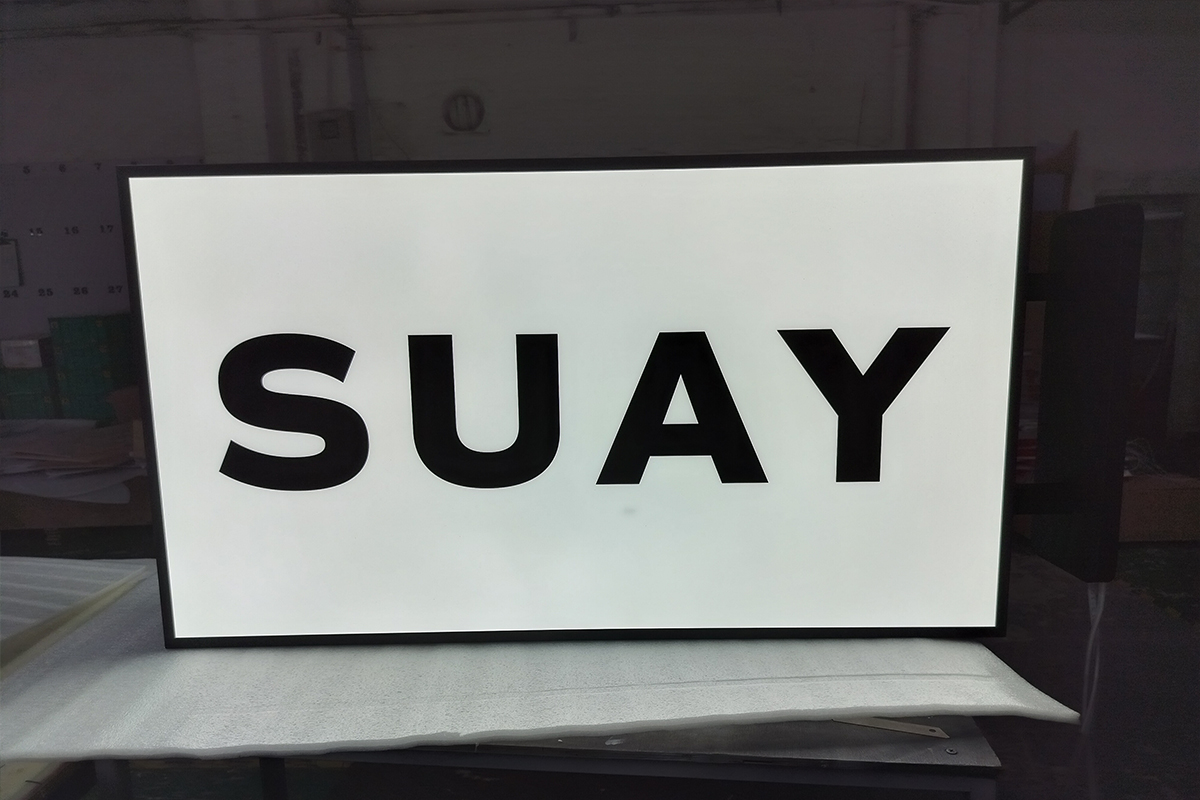 Rectangular Light Box Double Sided LED Lightbox