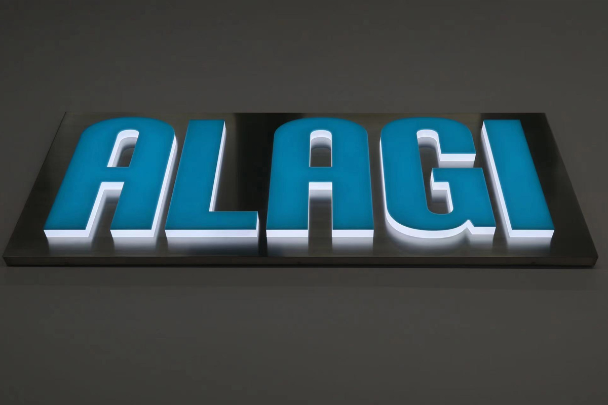 3D Acrylic Letter Sign Board Lighted Channel Letters