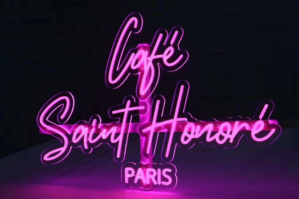 Neon Café Signs Custom Light Up Letters