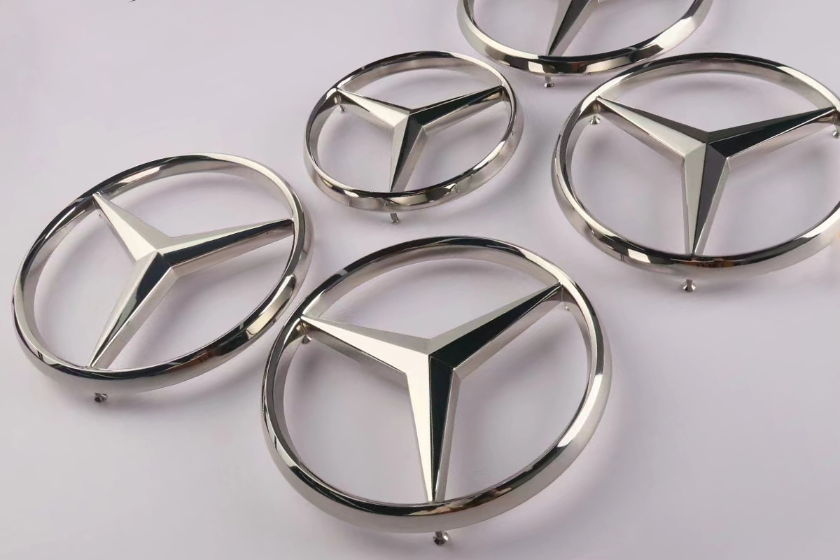 3D Car Logo Aluminum Chrome Symbols for Auto Store