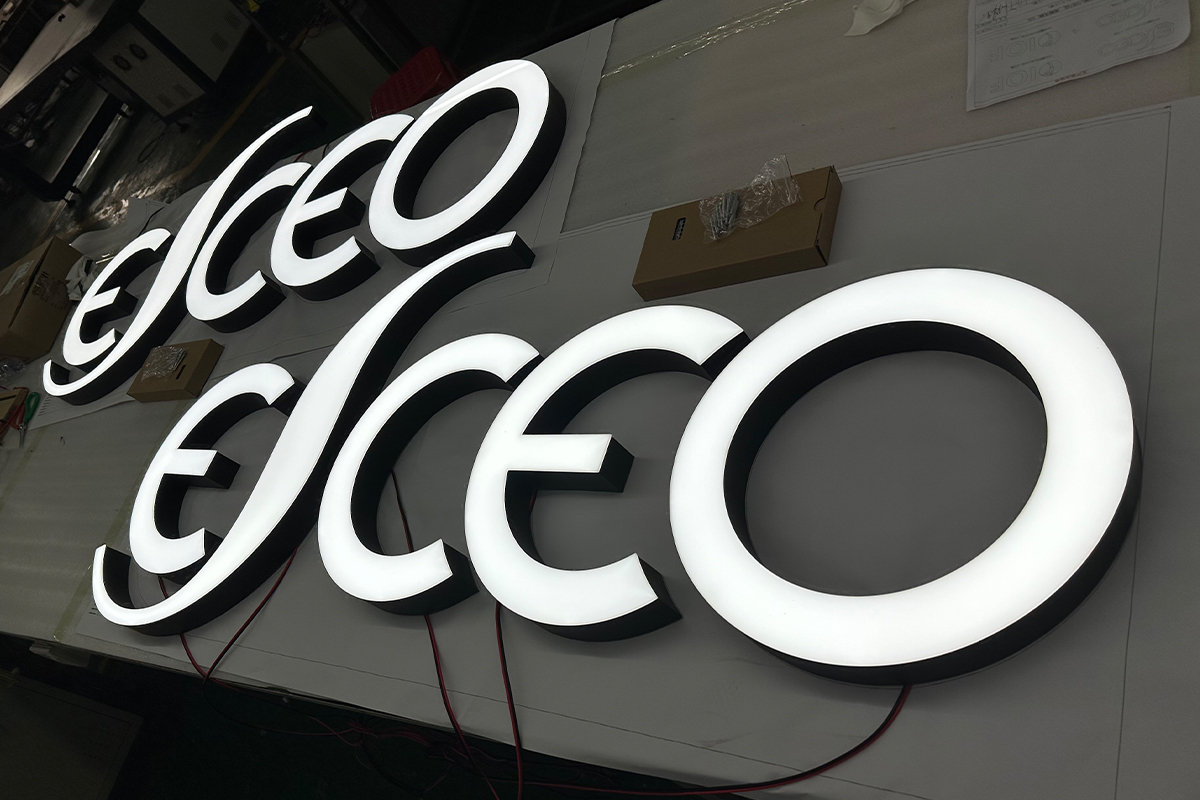 3D LED Letters Custom Front Lit Logo for Office