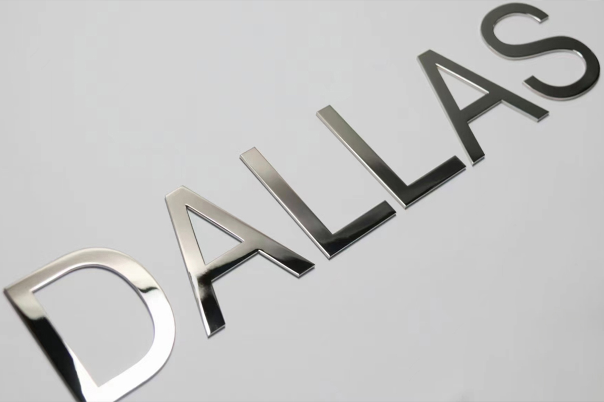 Laser Cut Metal Letters Outdoor Business Name Signs