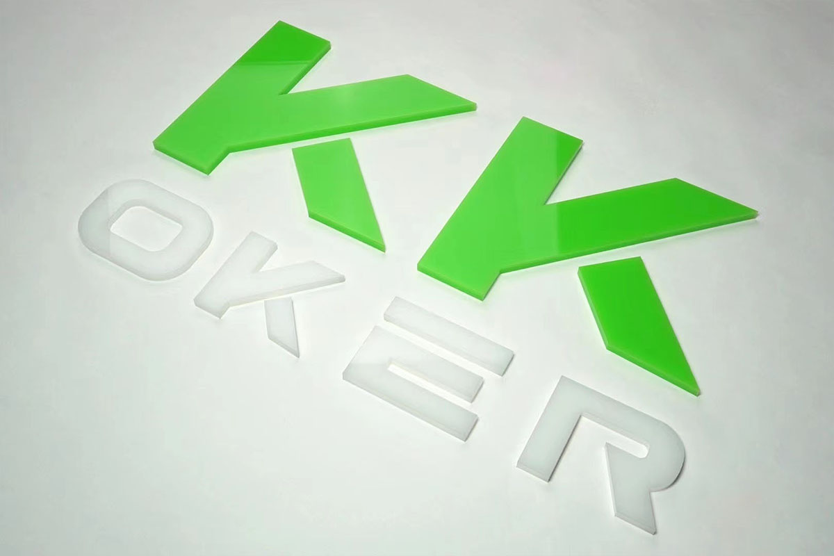 Acrylic Letters for Wall Flat Cut Business Signs