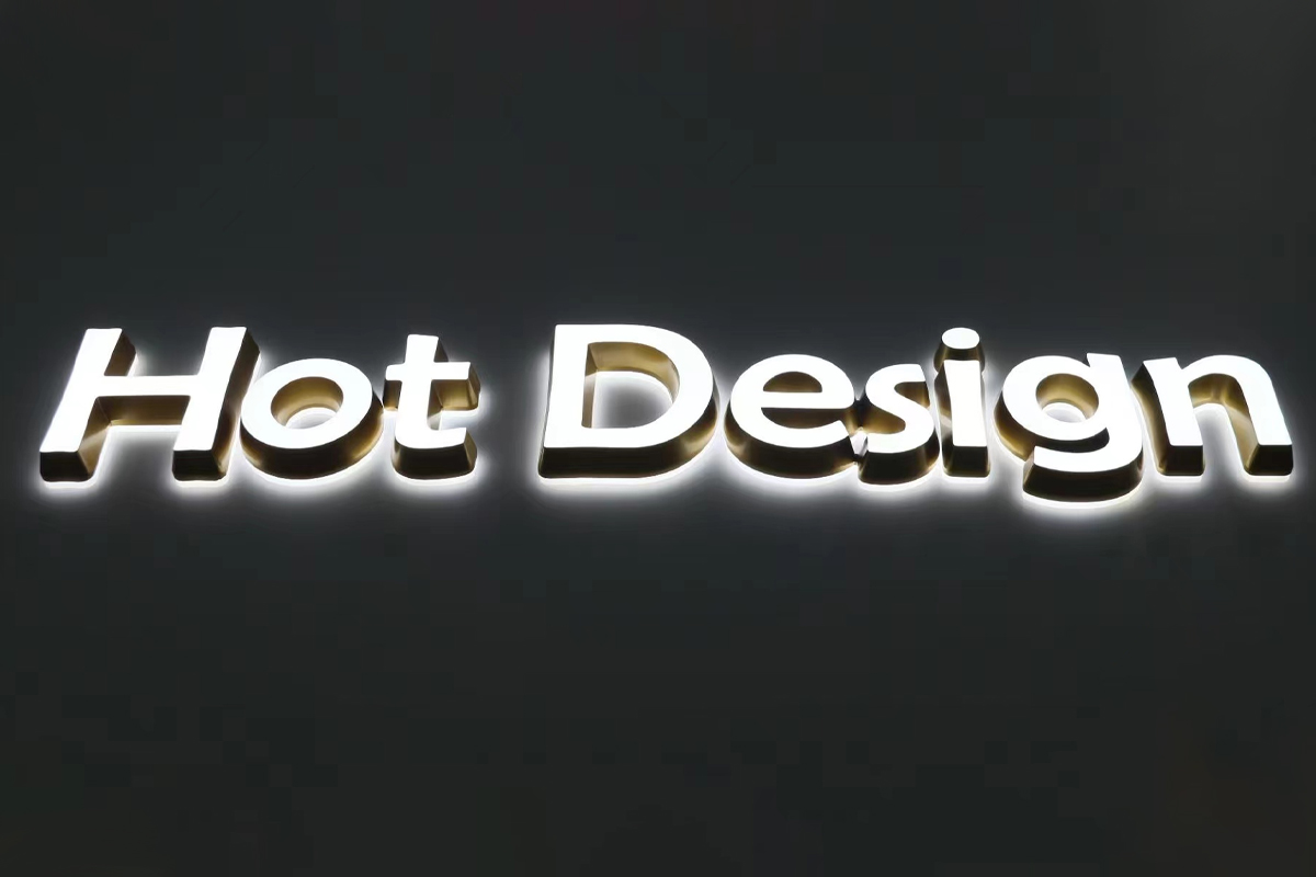 Custom LED Illuminated Acrylic Front and Back Lit Letters for Business