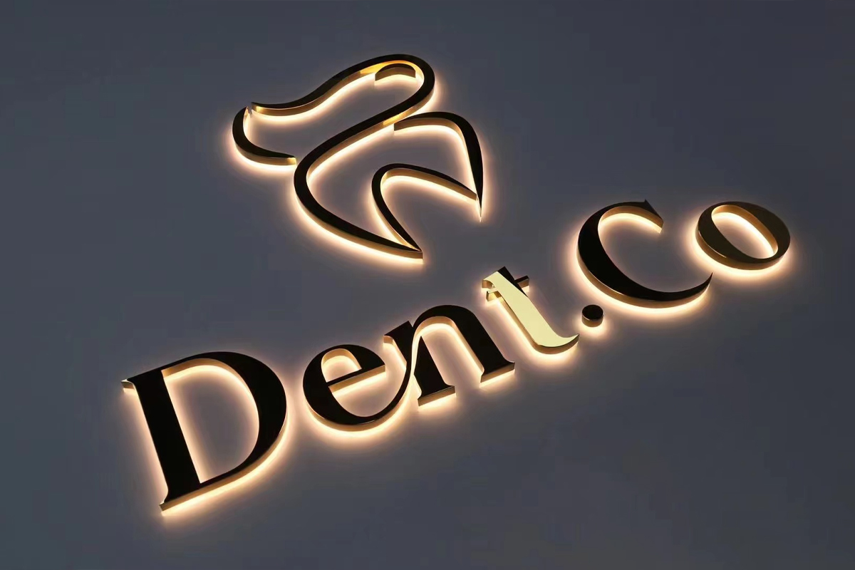 Dental Office Signs and Clinic Signage with Backlit